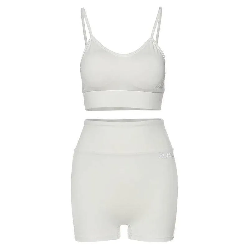 Activate Shorts Set - White