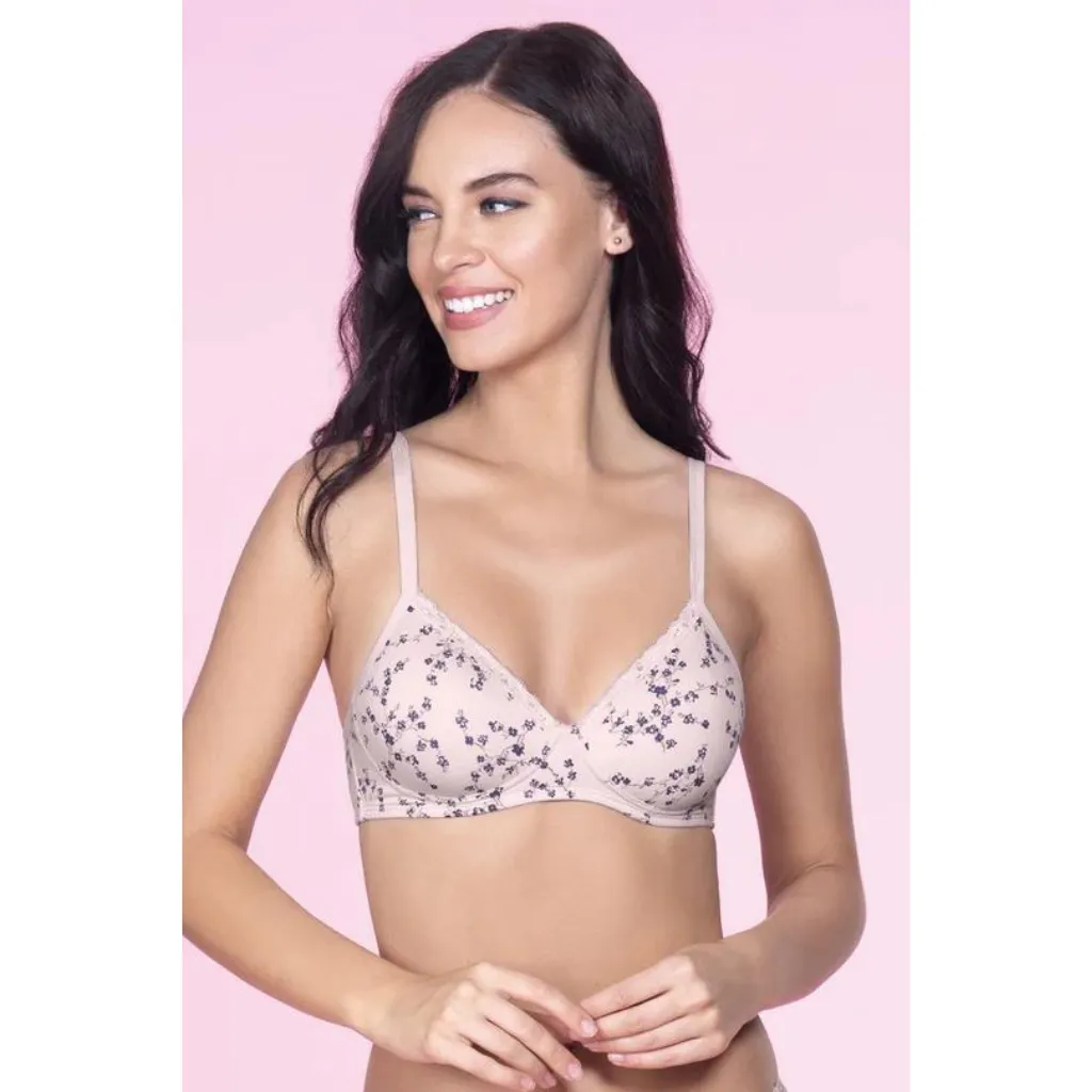 AMANTE-BRA10202 Cotton Casuals Non-Wired T-Shirt Bra
