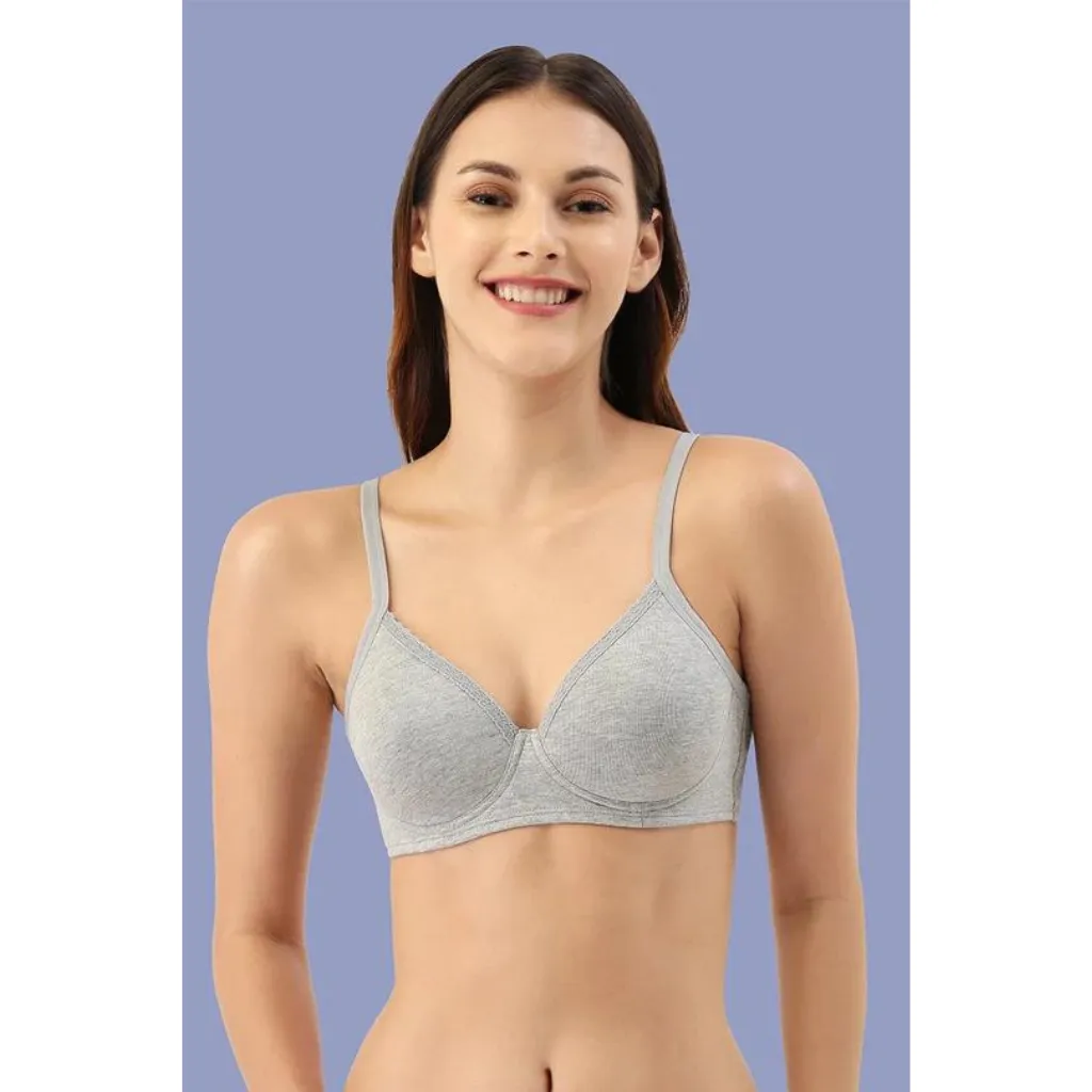 AMANTE-BRA10202 Cotton Casuals Non-Wired T-Shirt Bra