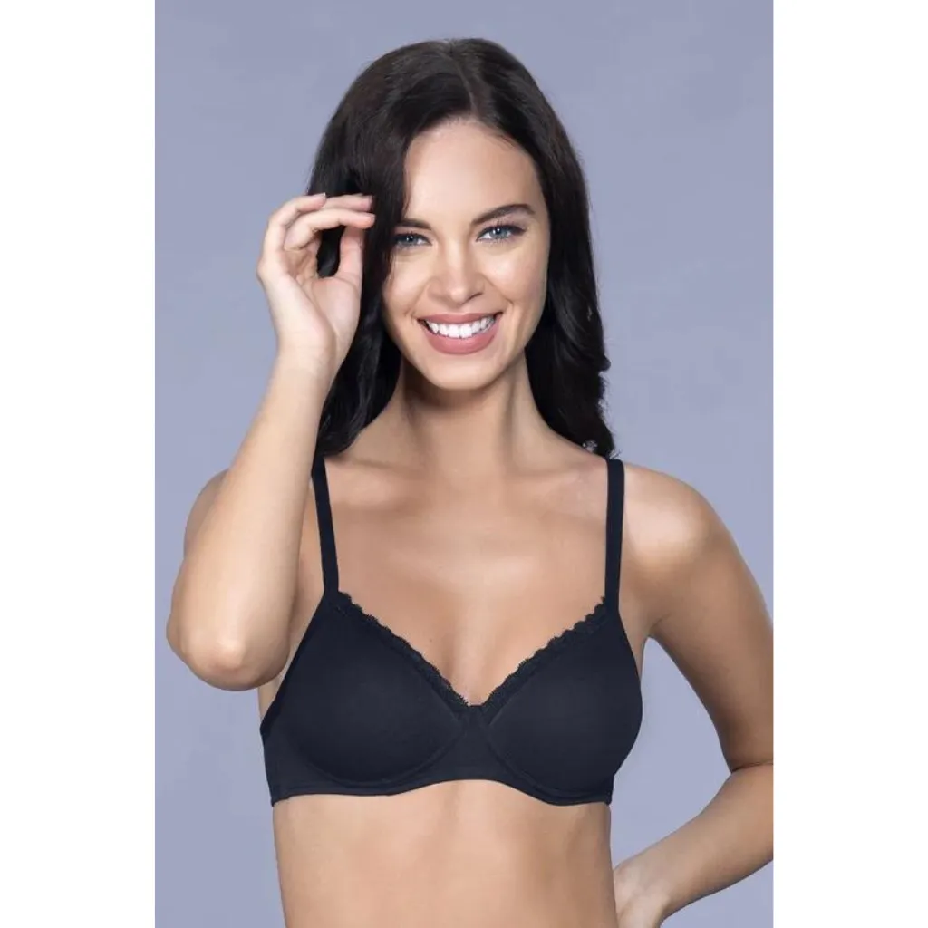 AMANTE-BRA10202 Cotton Casuals Non-Wired T-Shirt Bra