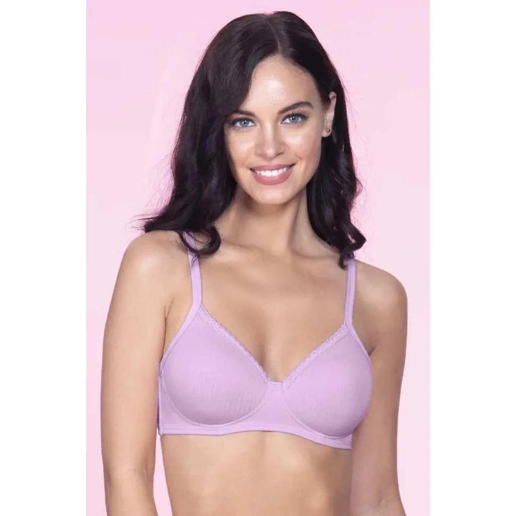 AMANTE-BRA10202 Cotton Casuals Non-Wired T-Shirt Bra