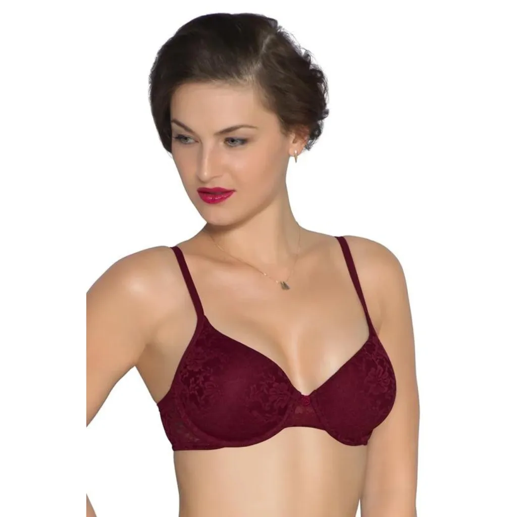 AMANTE-BRA10301 Floral Romance Padded Wired Bra