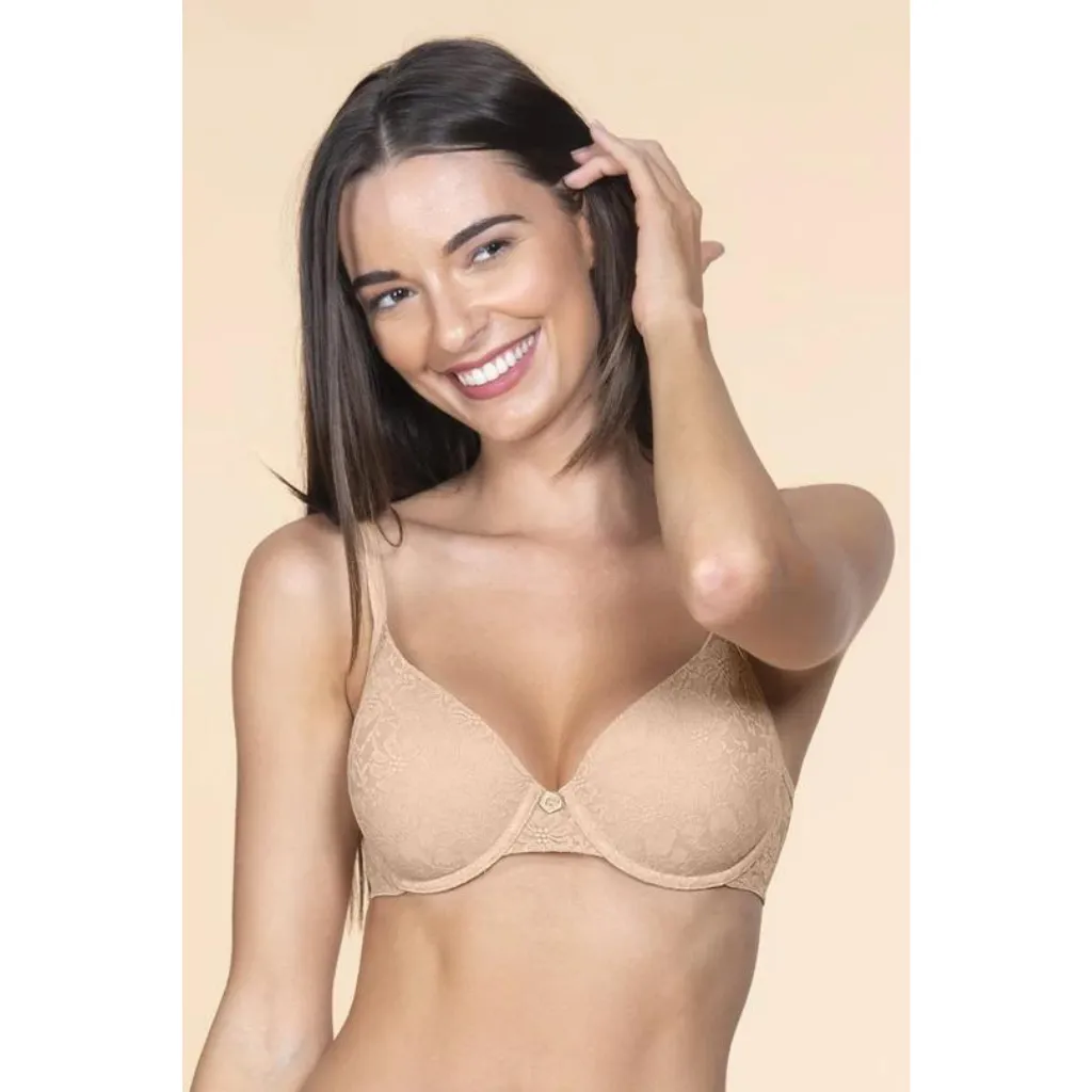 AMANTE-BRA10301 Floral Romance Padded Wired Bra