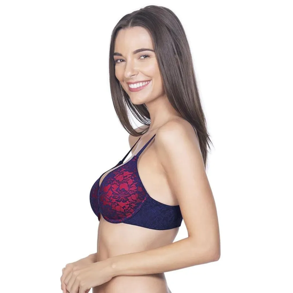 AMANTE-BRA10301 Floral Romance Padded Wired Bra