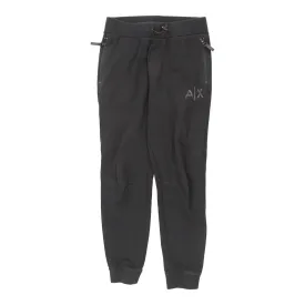 Armani Exchange Joggers - Small Black Cotton