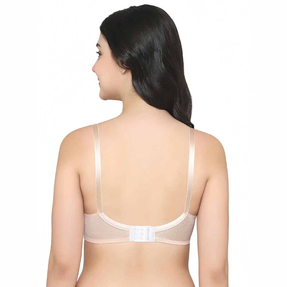 Audrey Non Padded Non Wired Full Cup Plus Size Pack of 2 Full Support Bra