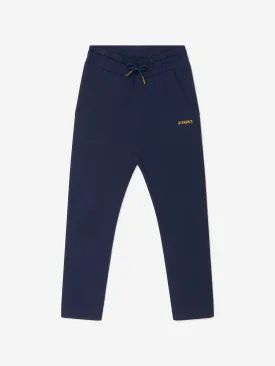 BOSS Boys Cotton Double Jersey Logo Print Joggers