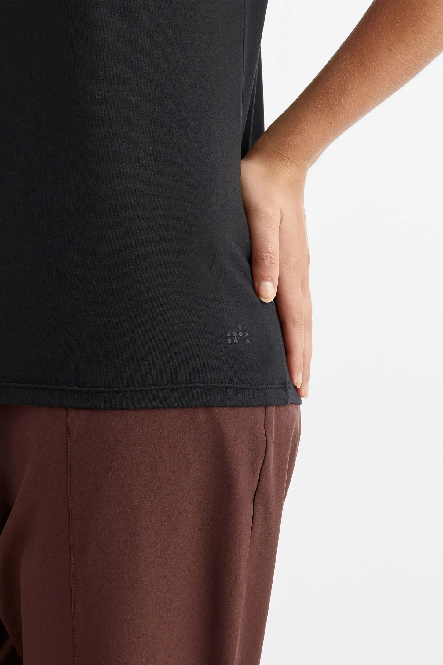 Camisole col montant extensible en Modal BM - Femme