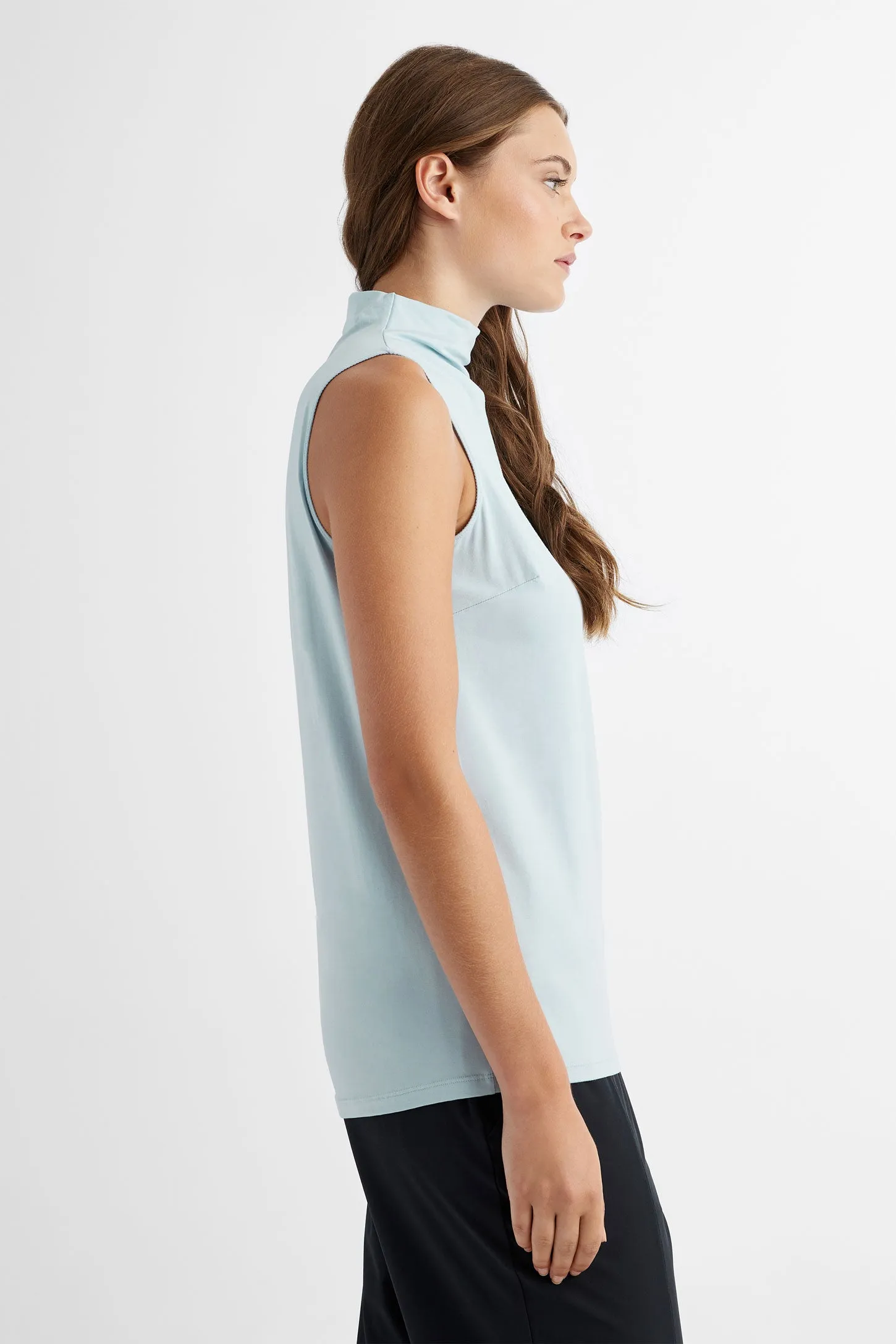 Camisole col montant extensible en Modal BM - Femme