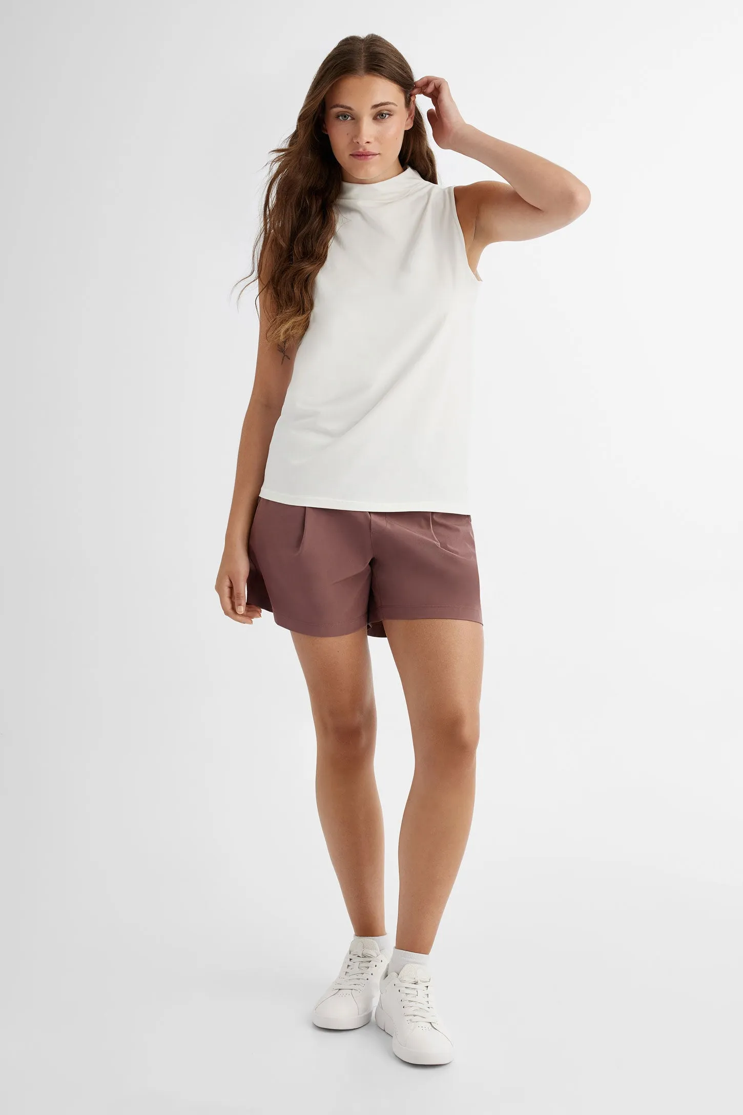 Camisole col montant extensible en Modal BM - Femme