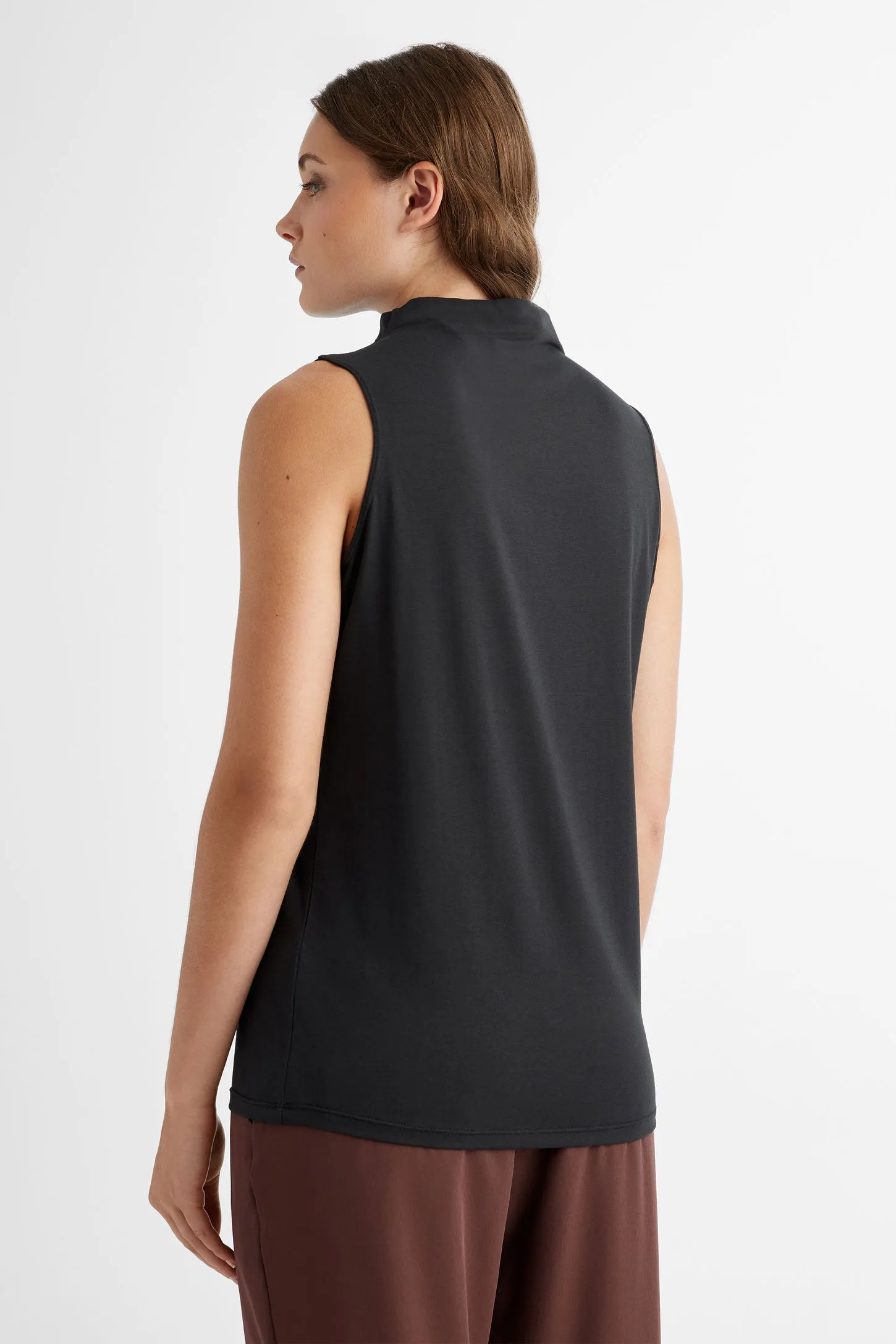 Camisole col montant extensible en Modal BM - Femme