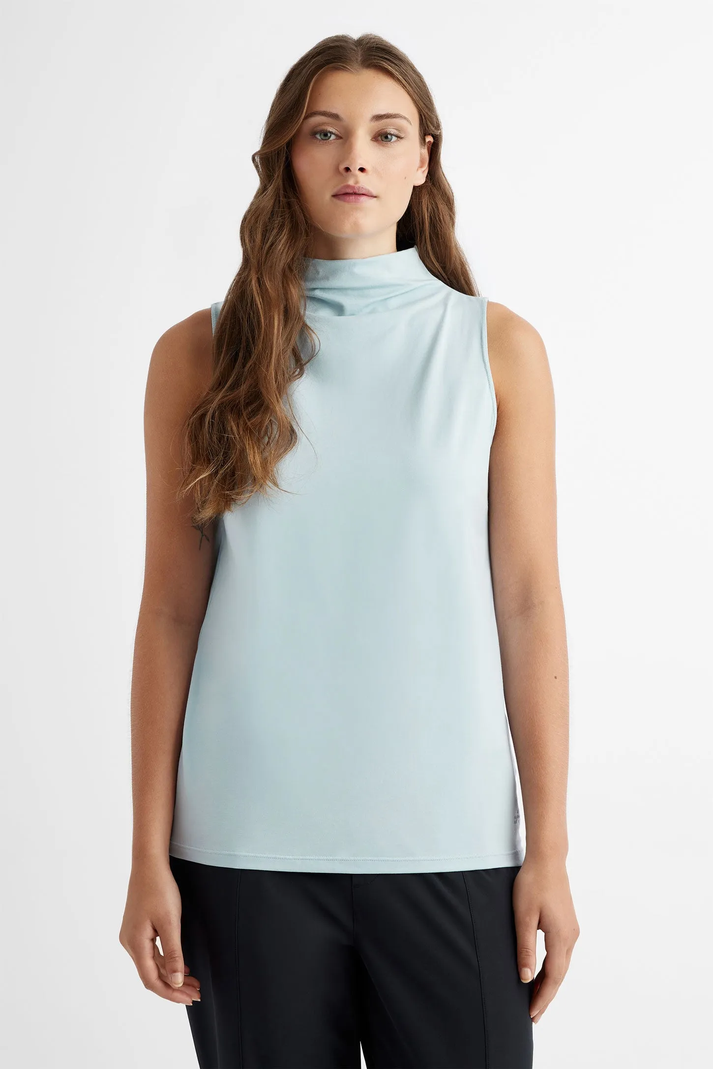 Camisole col montant extensible en Modal BM - Femme