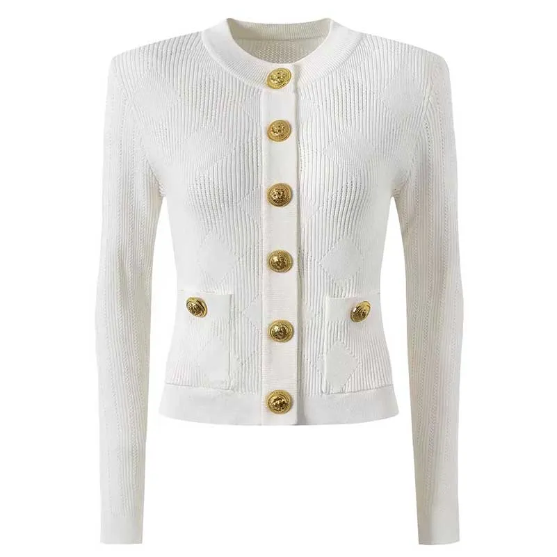 Chic Knit Vest Skirt Suit With Cardigan 3 Pieces Set