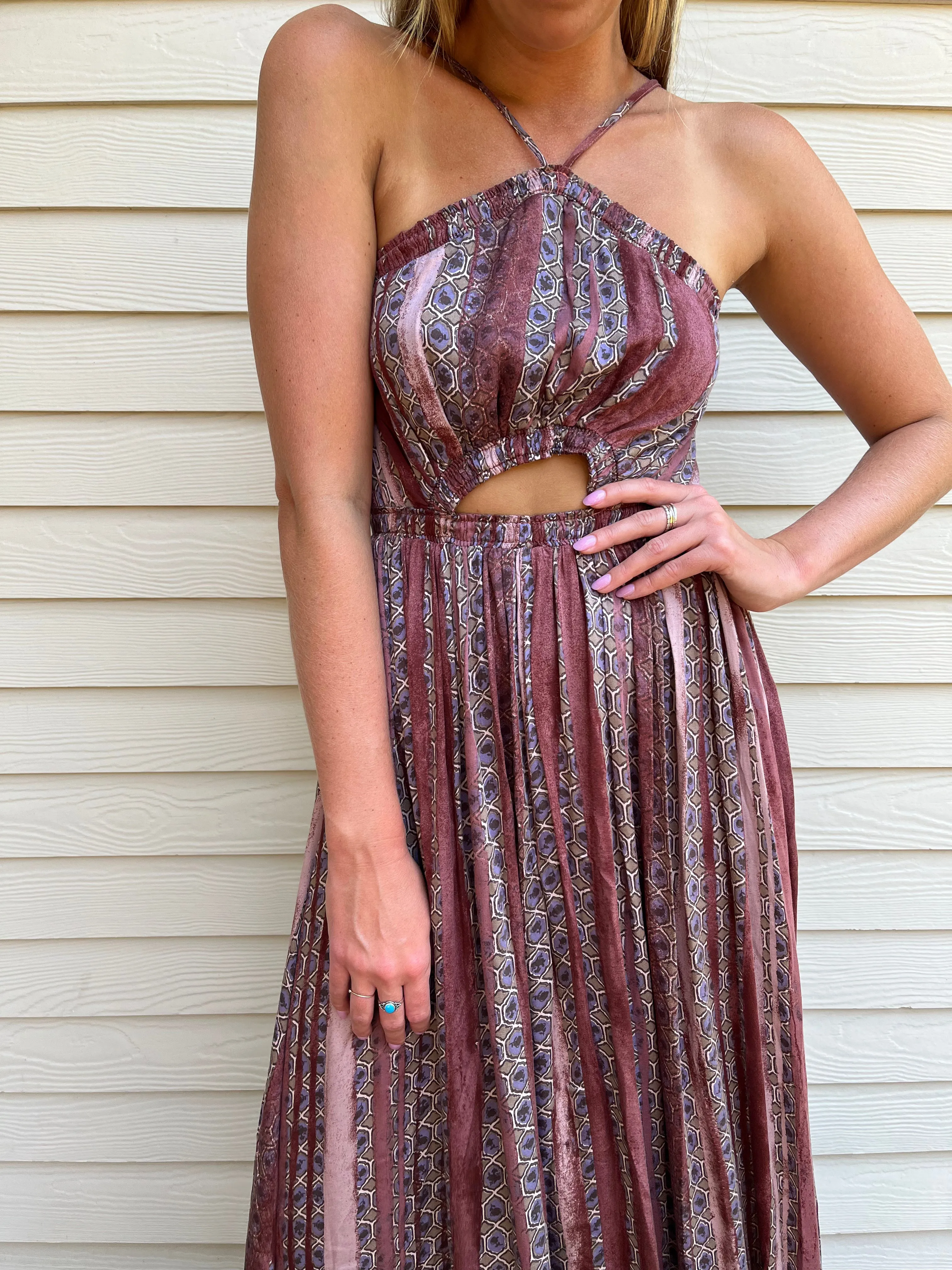 Coast Line Maxi Dress