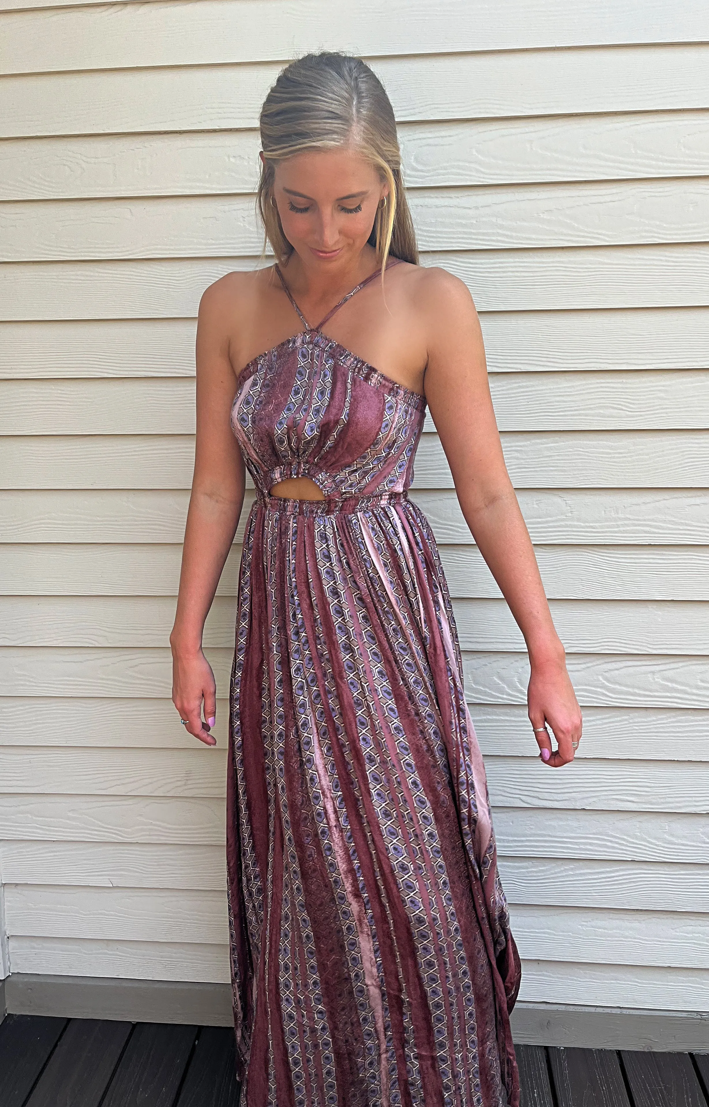 Coast Line Maxi Dress
