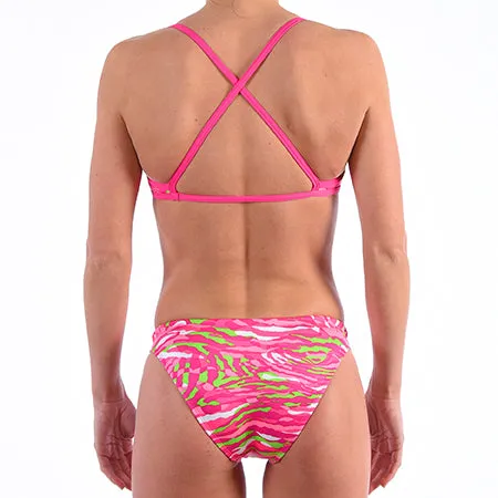 DOLFIN Bellas Female X-Back Bikini - Prowler Print