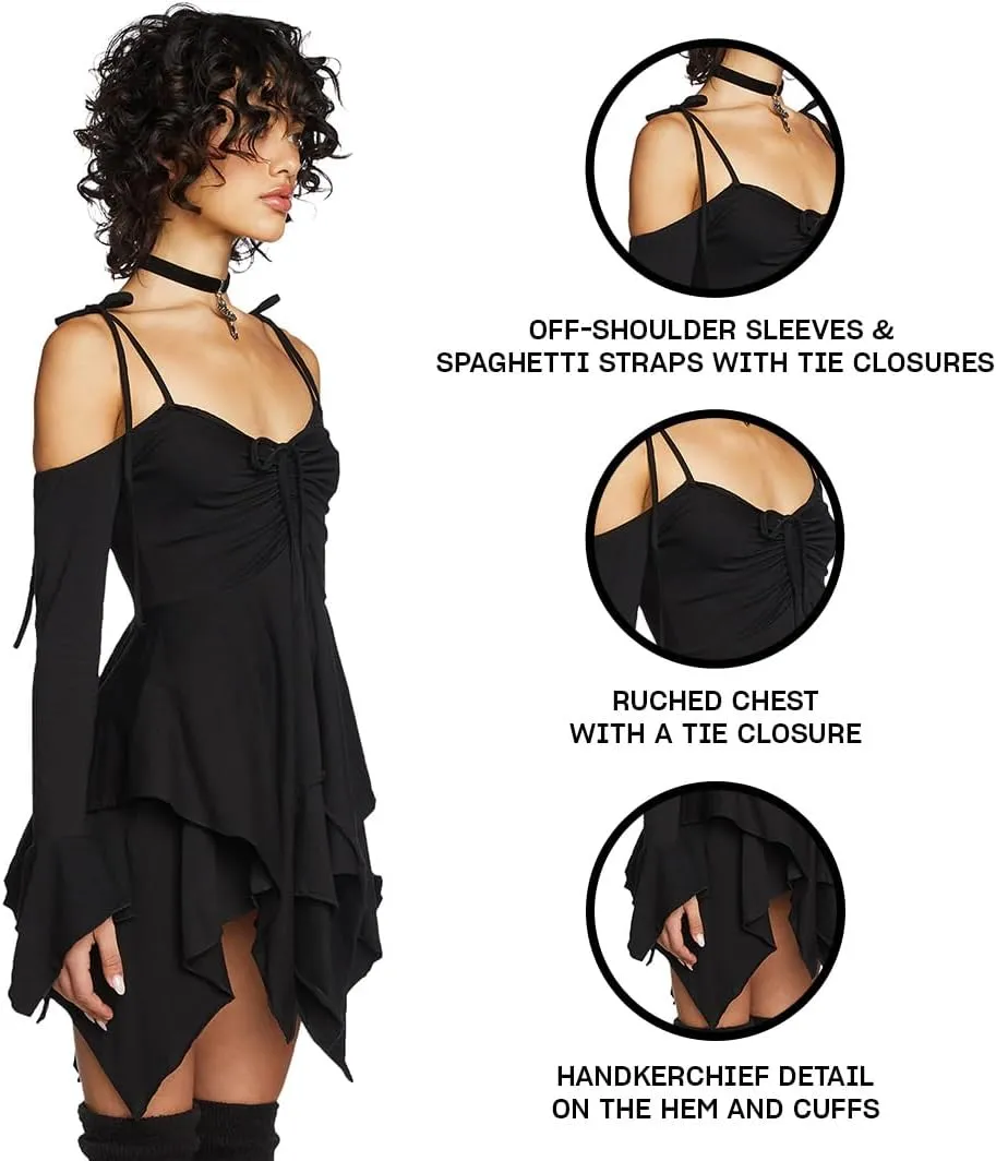 Dolls Kill F is for Fairies Handkerchief Dress by Current Mood Perfect for Fairycore Fashion