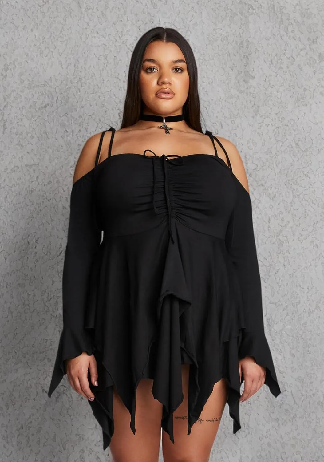 Dolls Kill F is for Fairies Handkerchief Dress by Current Mood Perfect for Fairycore Fashion