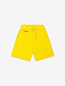 Dsquared2 Kids Sports Edition.07 Shorts In Yellow