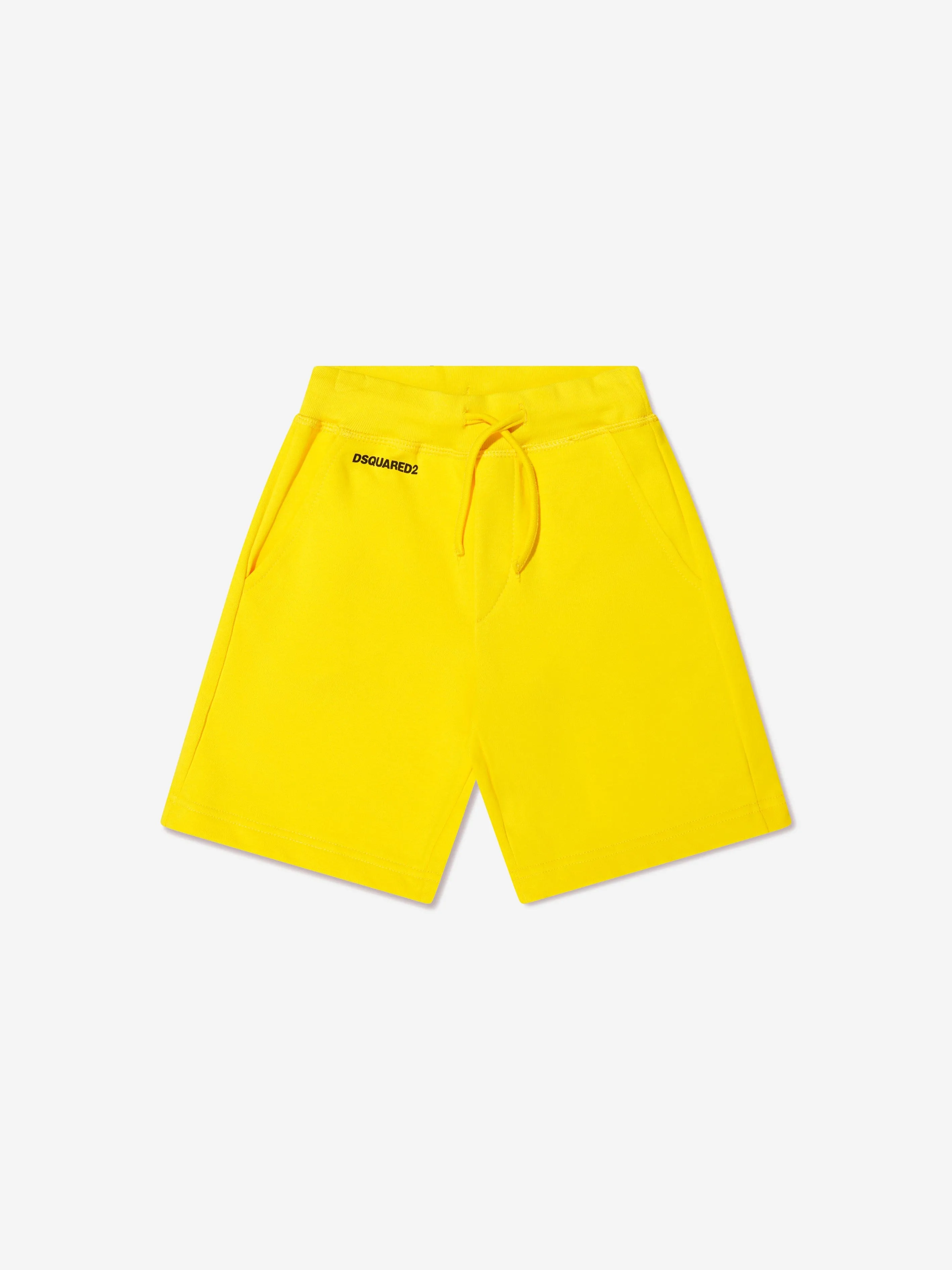 Dsquared2 Kids Sports Edition.07 Shorts In Yellow