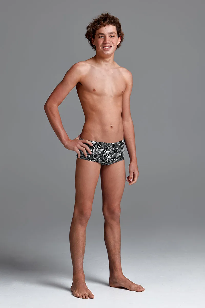 Funky Trunks - Zebra Crossing - Boys Eco Classic Trunks