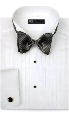 Ike Behar Tuxedo Shirt - Wing Collar - 50's Broadcloth Cotton