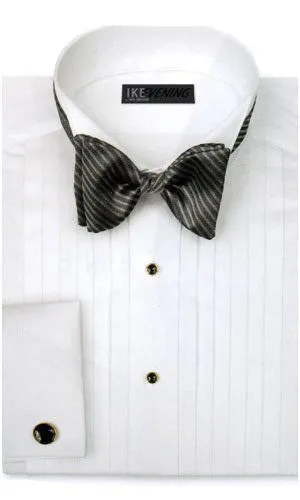 Ike Behar Tuxedo Shirt - Wing Collar - 50's Broadcloth Cotton