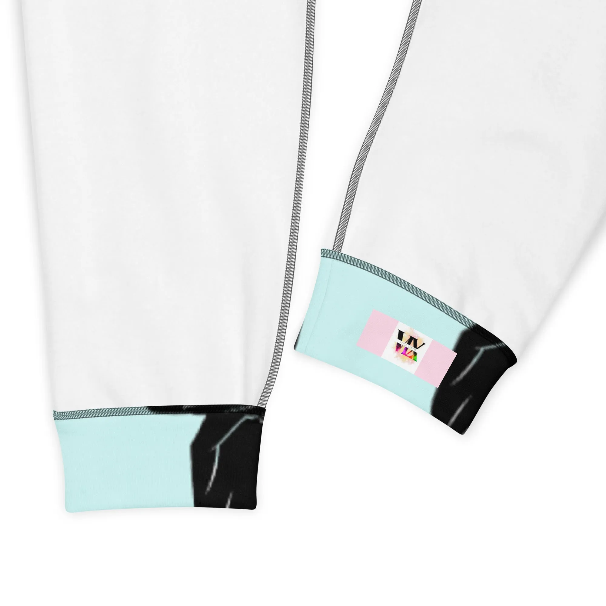 Joggers Light Blue with Buddha