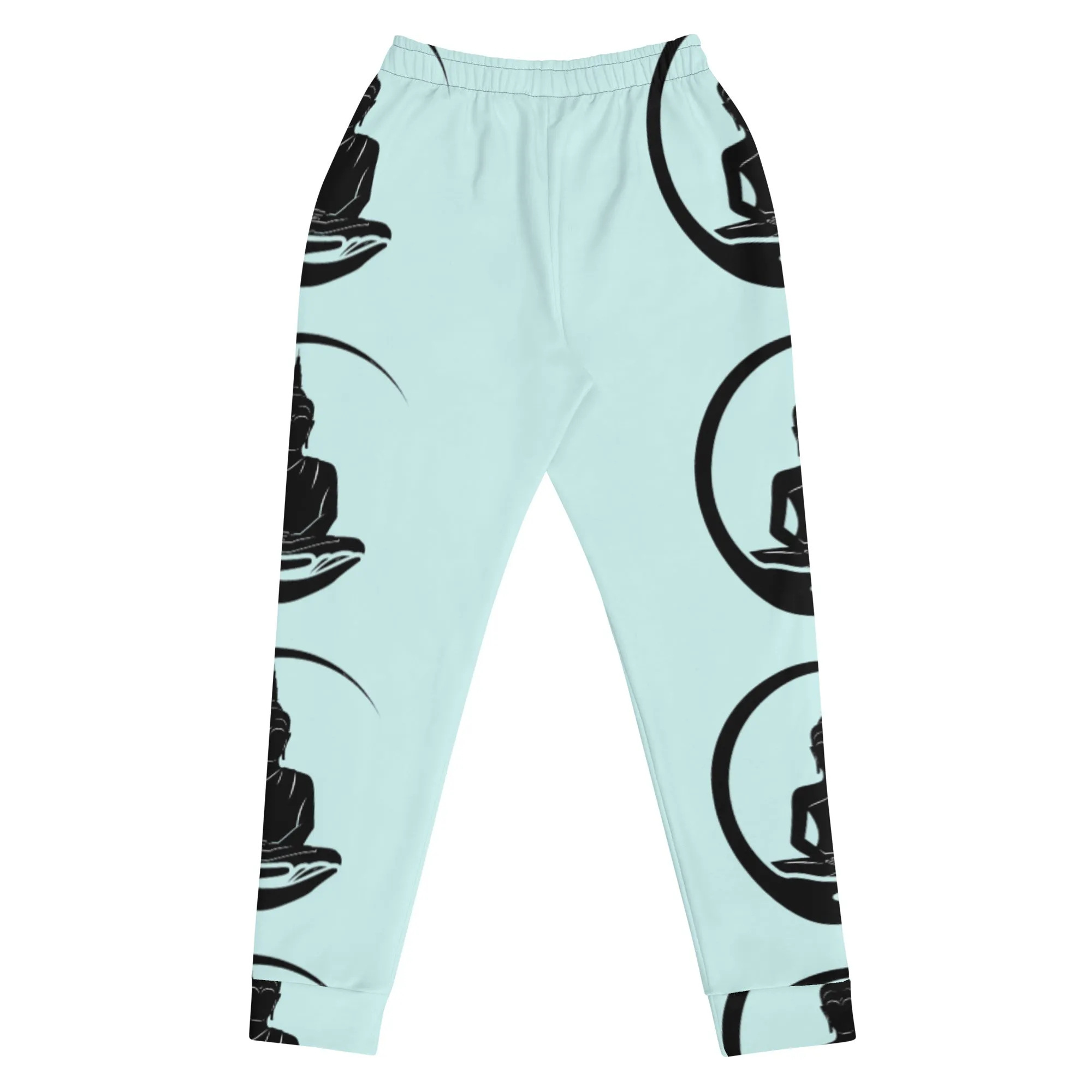 Joggers Light Blue with Buddha