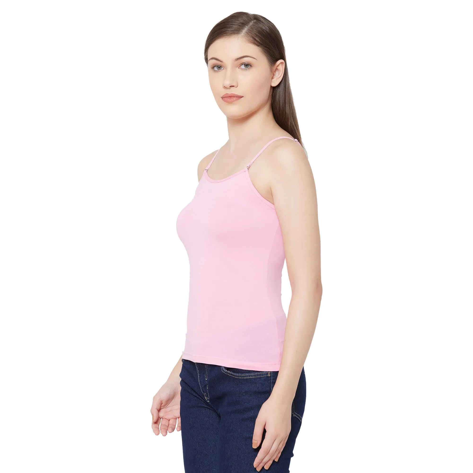 JSC-818 Spaghetti Camisole-Pink