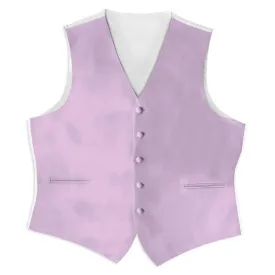 Lilac Full Back Tuxedo Vest