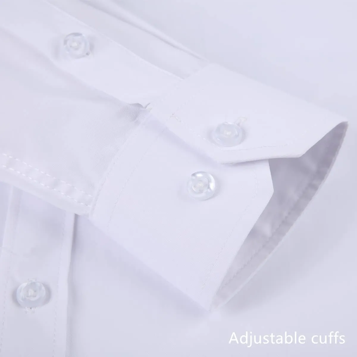 Long Sleeve Dress Shirts for Men - Regular-Fit Casual Button-Down Shirt with Pockets