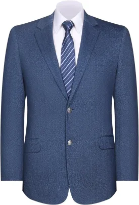 Men's Blazer Classic Fit Sport Coat 2 Button Notch Lapel Business Knit Suits Jacket