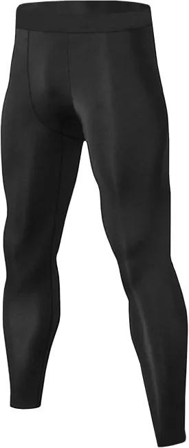 Men??s Compression Pants Athletic Running Leggings Workout Tights Quick Dry Base Layer Basketball Sports Underpants