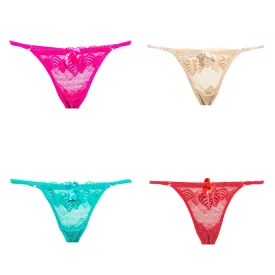 Pack Of 2 Designer Panties - Bikini Style Panties
