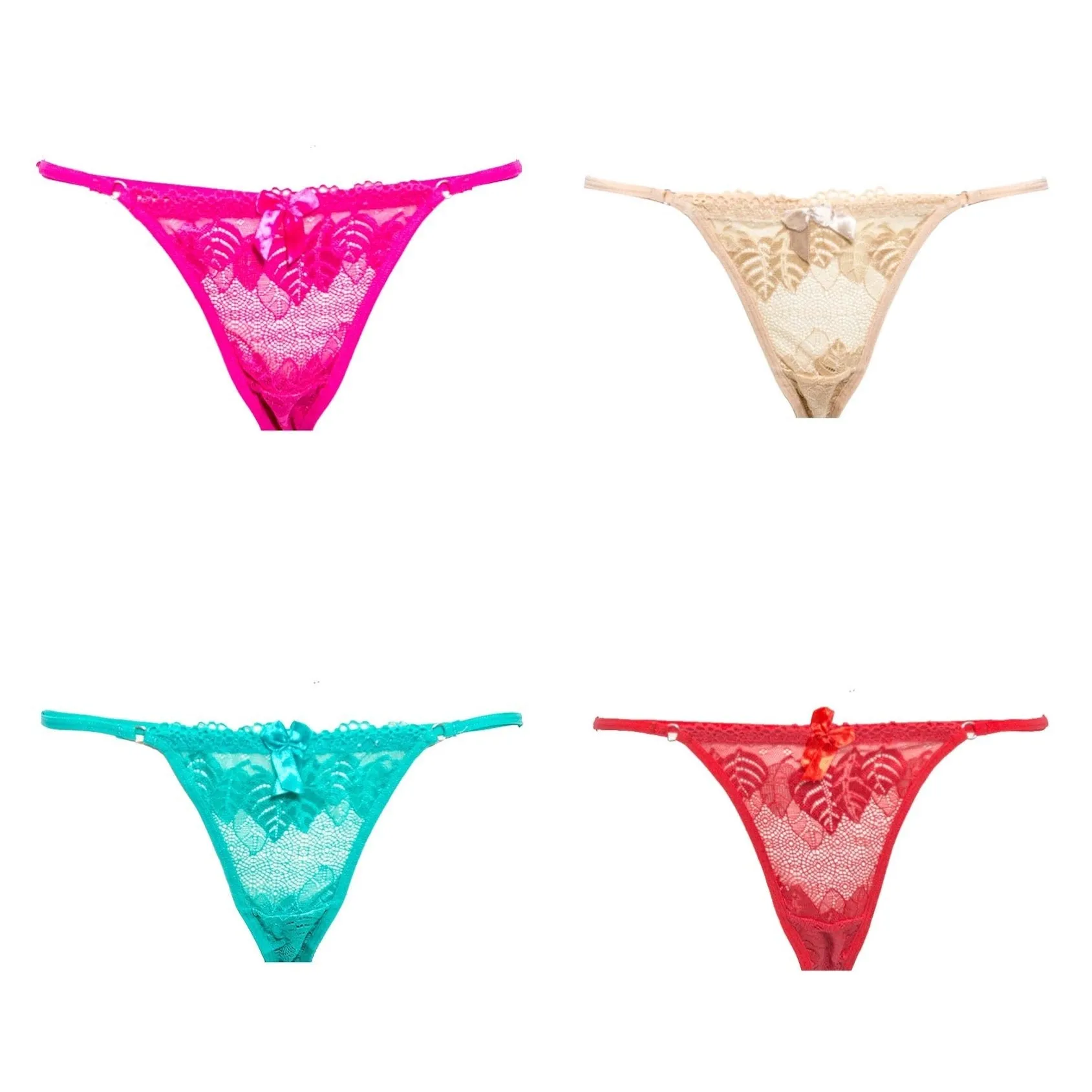 Pack Of 2 Designer Panties - Bikini Style Panties