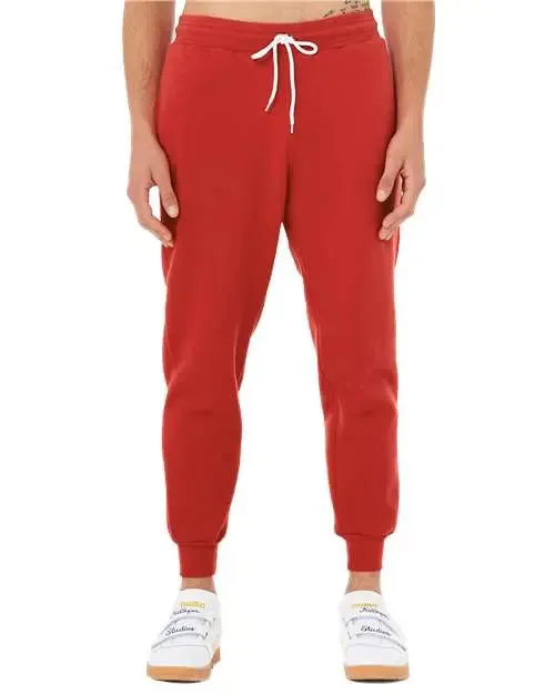 Red Bella Canvas Joggers