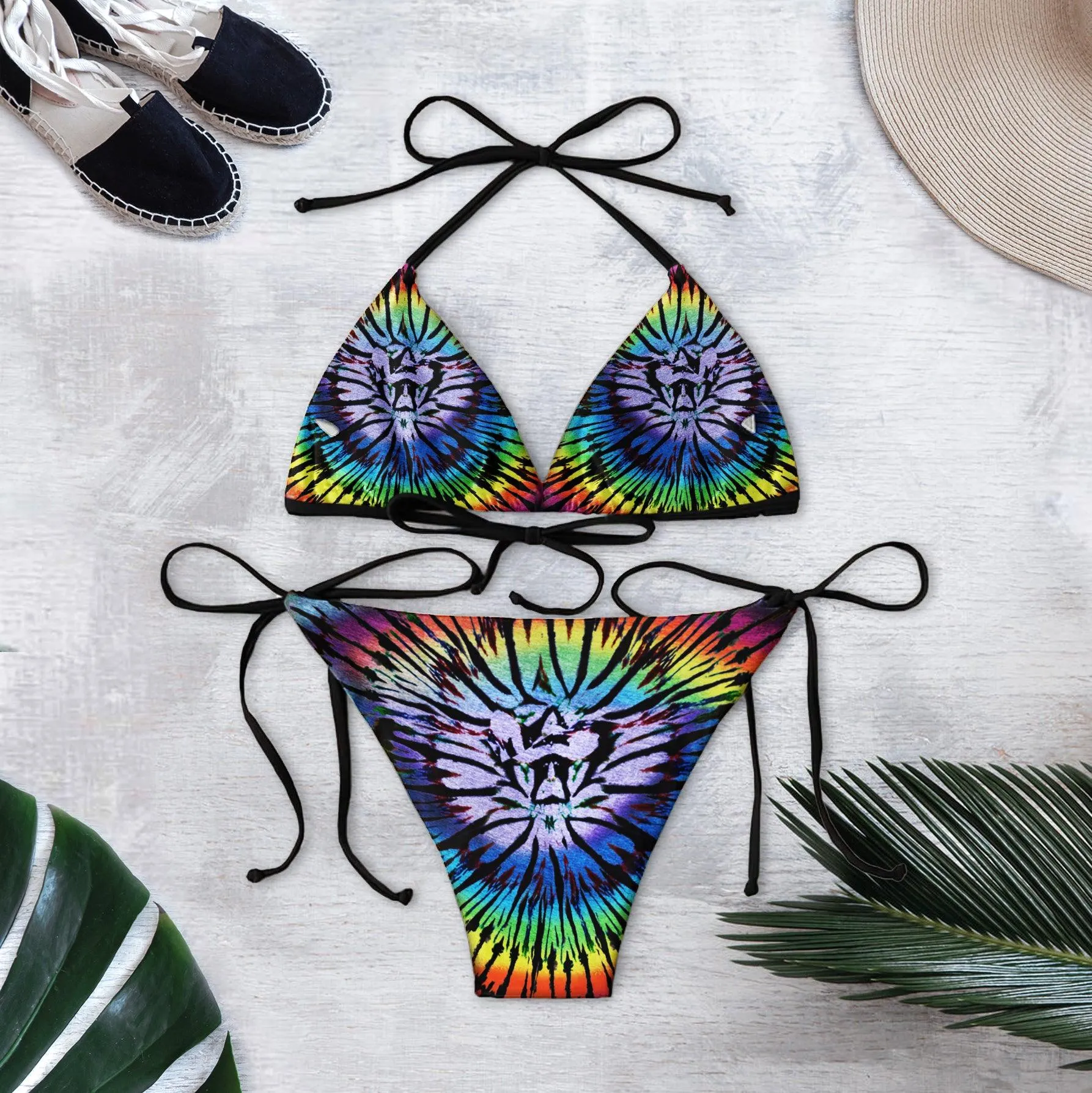 Skull Lick ItSelf Summer Micro Triangle Bikini Swimsuit