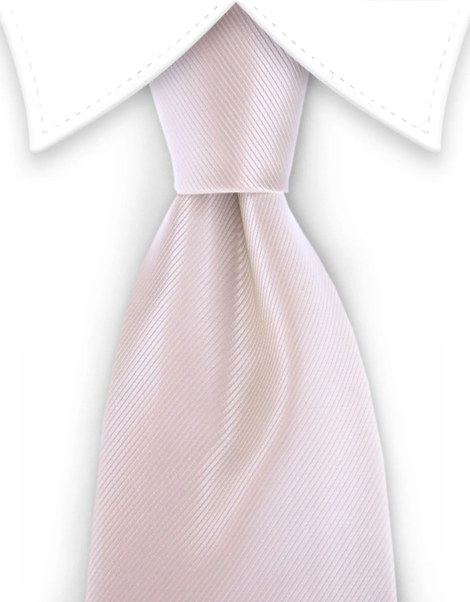 Solid Ivory Tie