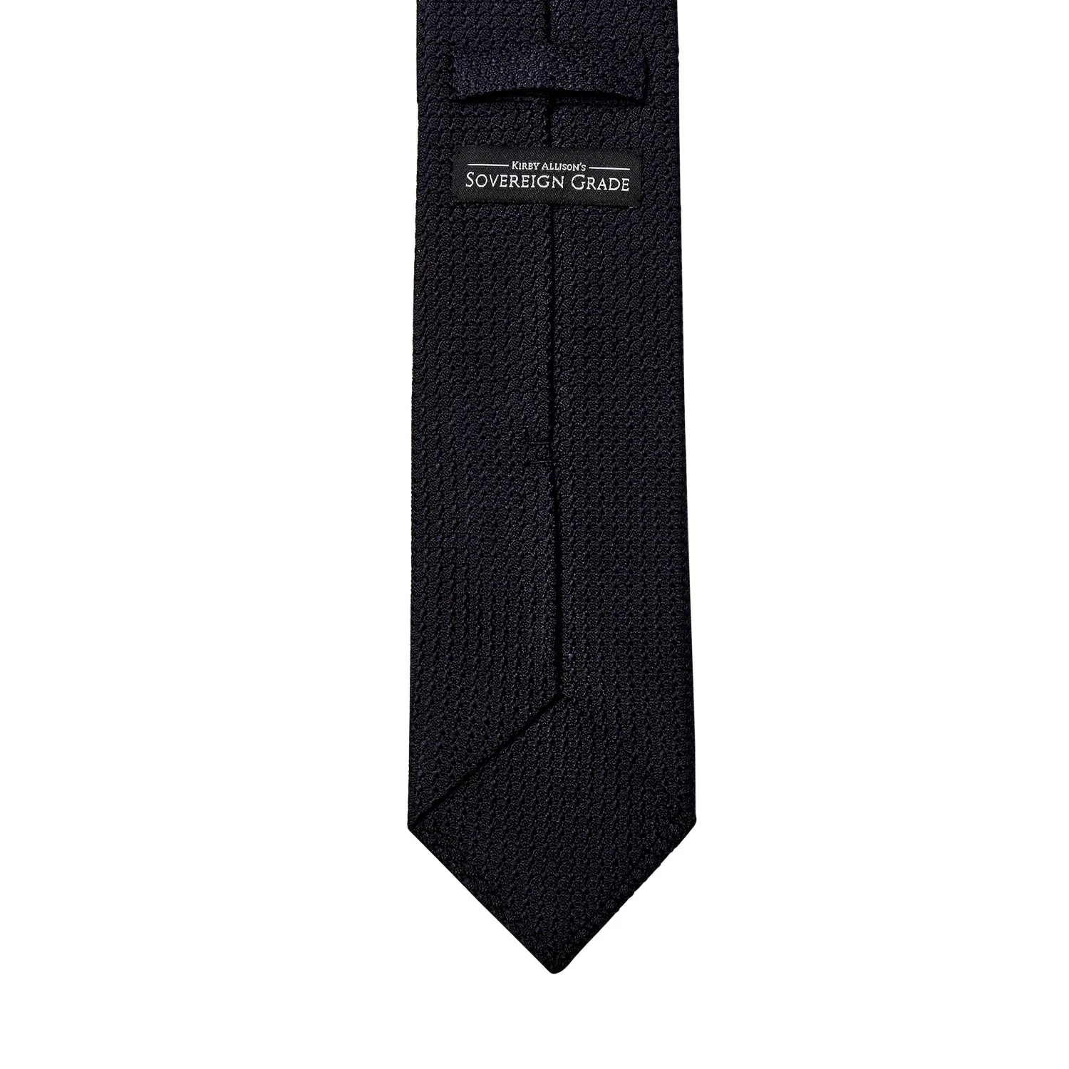 Sovereign Grade Grenadine Grossa Midnight Blue Tie
