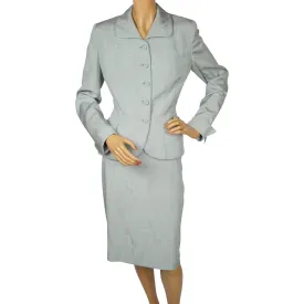 Vintage 1950s Skirt Suit Miss Style New York Montreal Size M