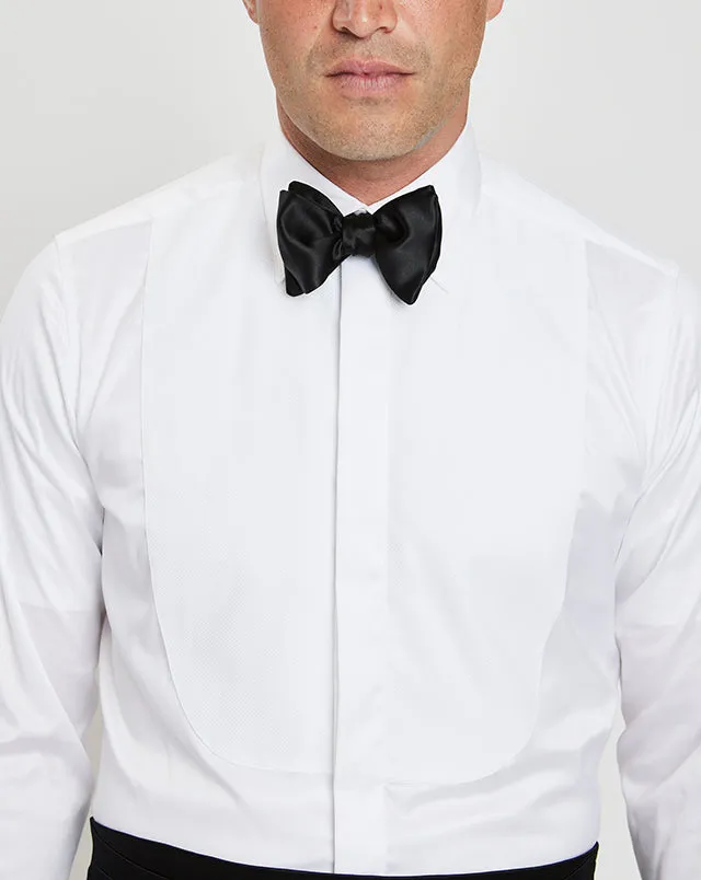 White Bib-Front Lansdowne Dinner Shirt