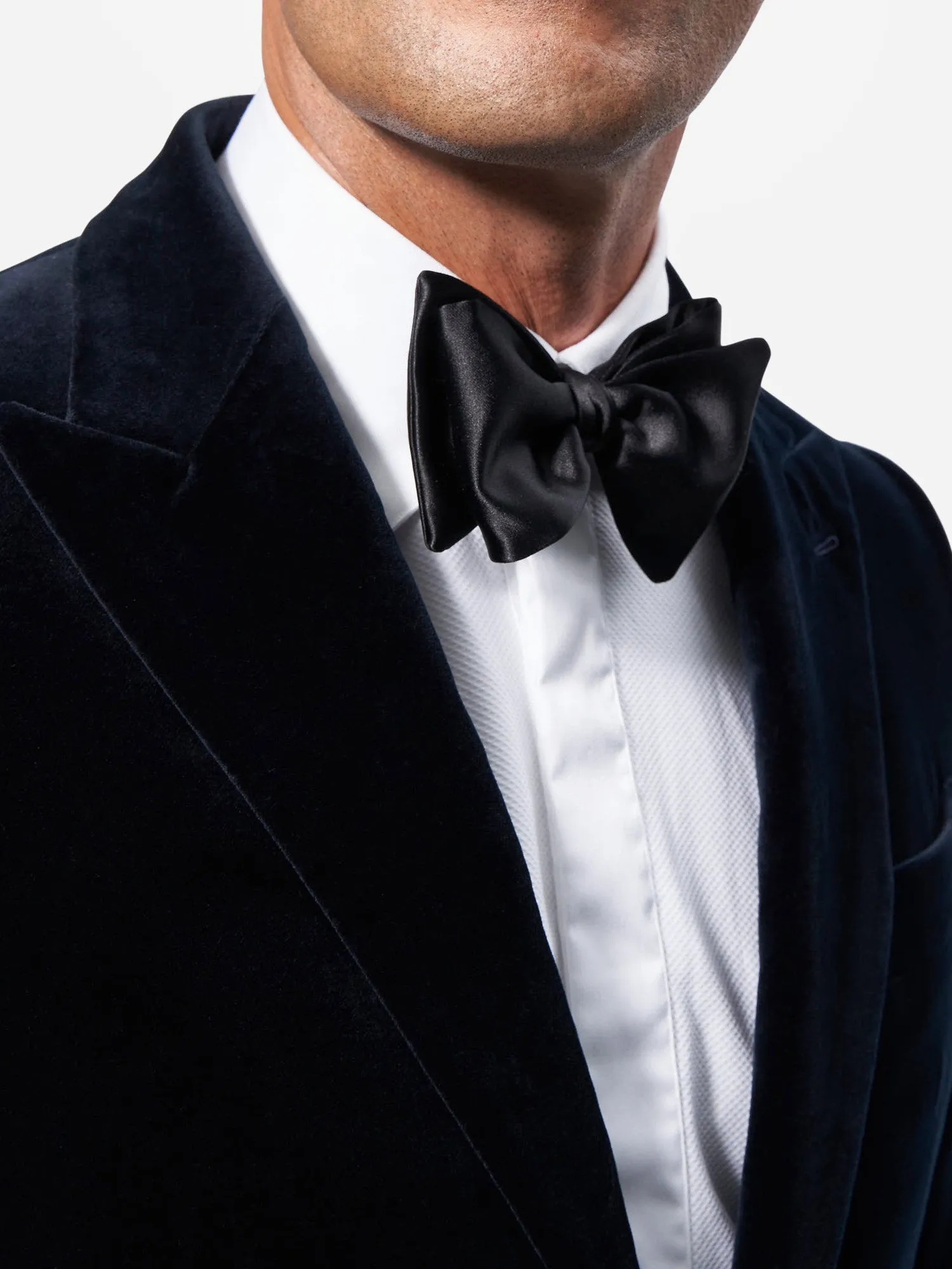 White Bib-Front Lansdowne Dinner Shirt
