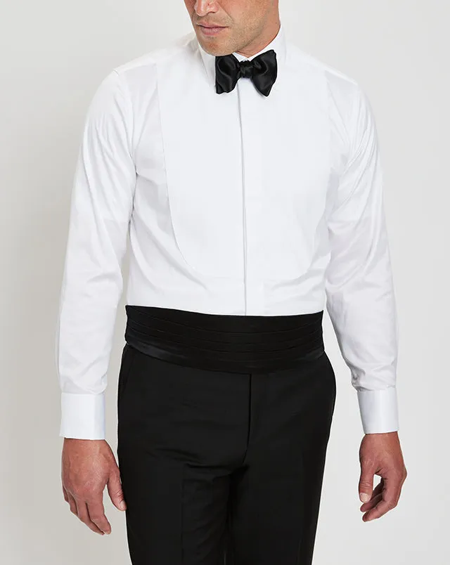 White Bib-Front Lansdowne Dinner Shirt