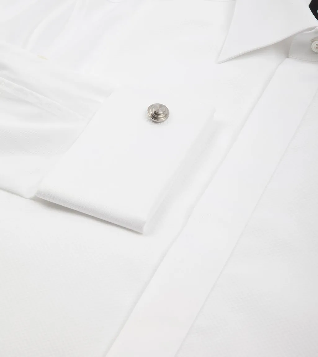 White Bib-Front Lansdowne Dinner Shirt