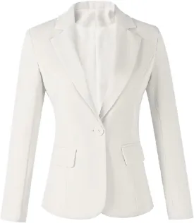Women's Blazer Solid Casual Blazer Suit Jackets for Women Open Front Office Work Suit Jacket Blazers