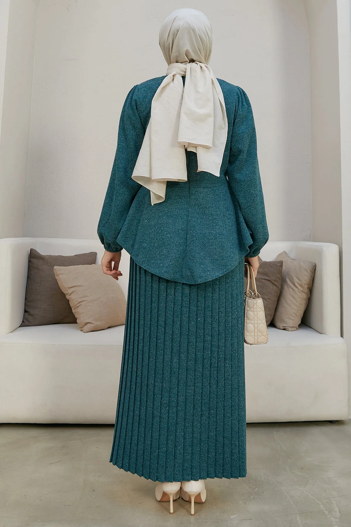 ZRF Women Skirted Knit Set - Emerald - Berlin